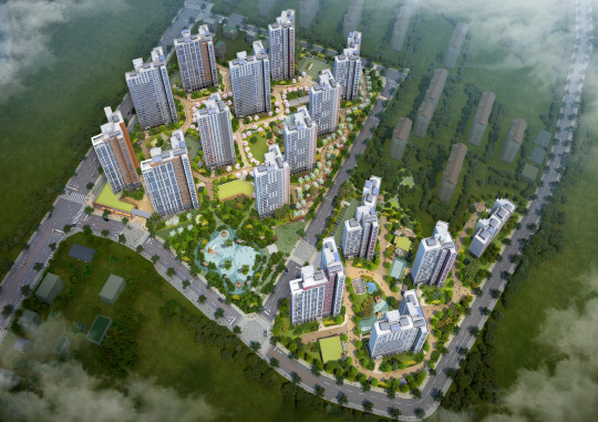 옥정역 대광로제비앙 조감도. <대광건영 제공>